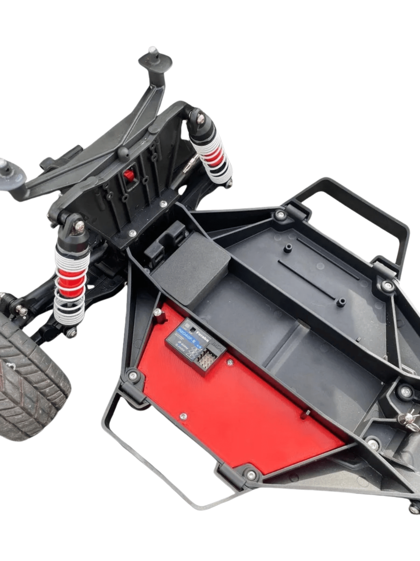 2wd Traxxas Slash: Right Side LCG Extended Chassis Plate - Miller Racing Products