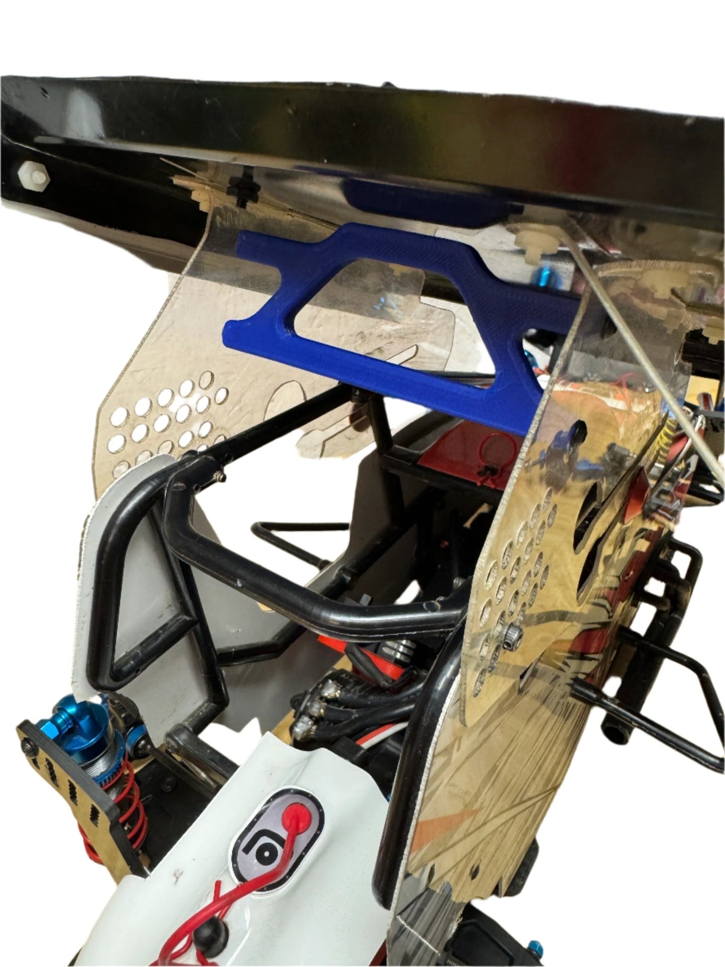 Custom Works Outlaw 5: Heavy Duty Wing Brace - Miller Racing Products