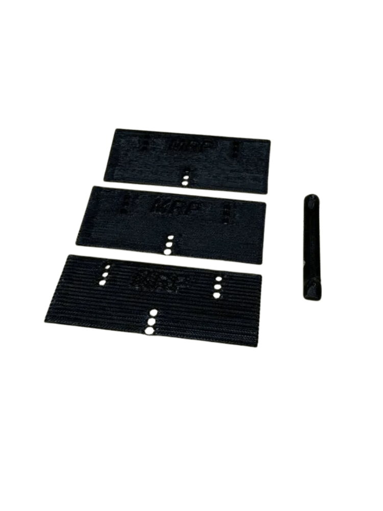 Custom Works Outlaw: Front Wing Wedges - Miller Racing Products