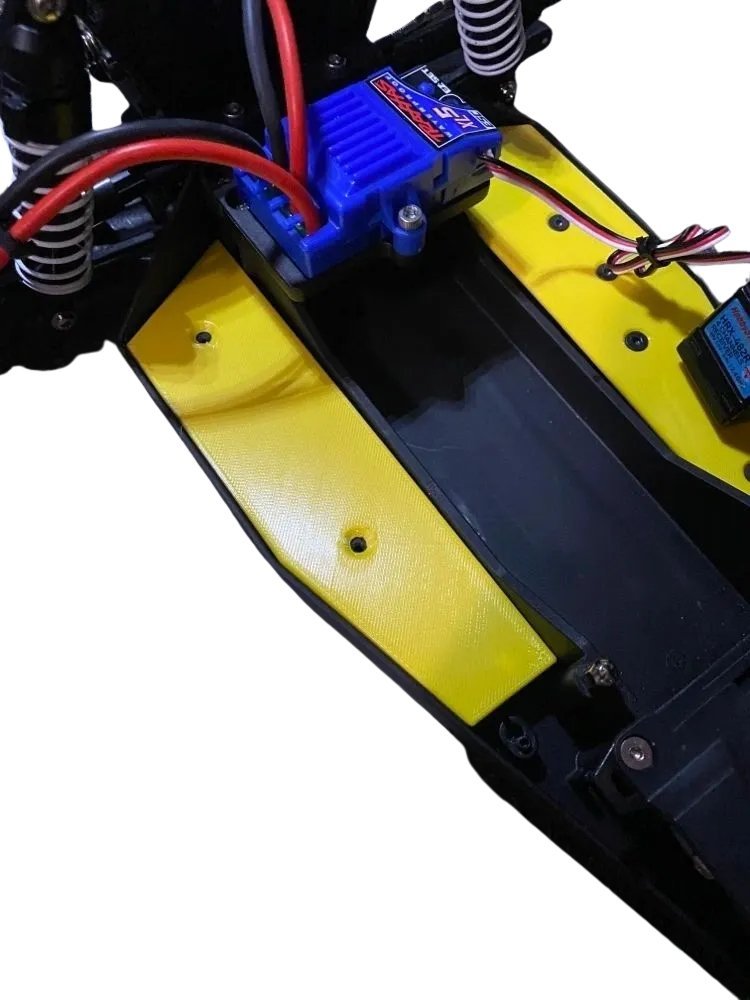 Traxxas Bandit: Extended Chassis Plate Kit - Miller Racing Products