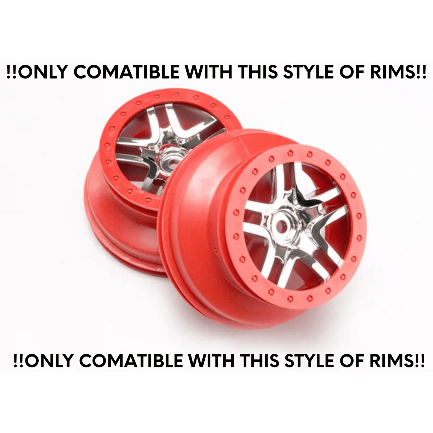 Traxxas Slash: Split Spoke Rim Mud Plugs - Miller Racing Products