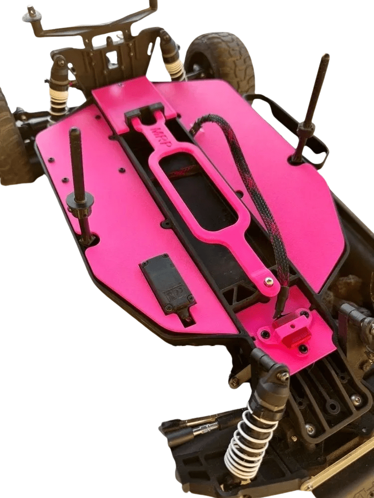 2wd Traxxas Slash: HCG Extended Chassis Plate Kit – Miller Racing Products