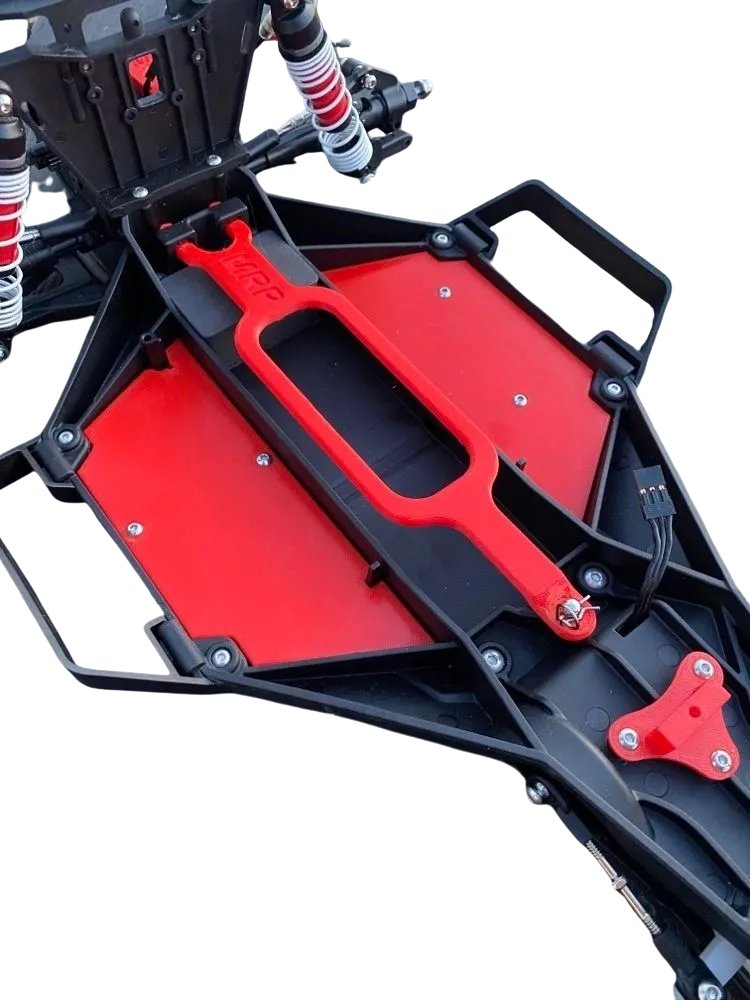 2wd Traxxas Slash: LCG Extended Chassis Plate Kit - Miller Racing Products