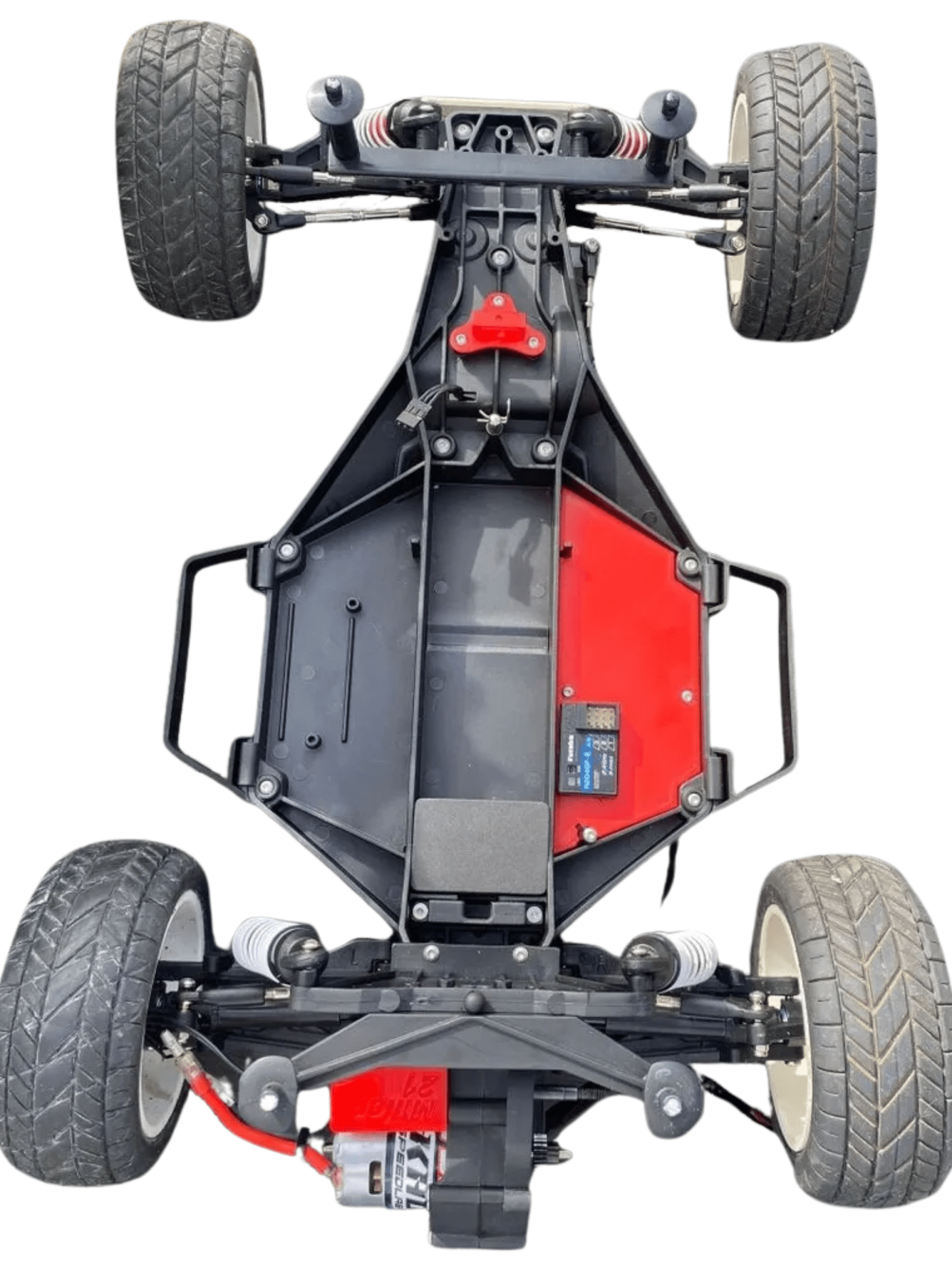 2wd Traxxas Slash: Right Side LCG Extended Chassis Plate - Miller Racing Products