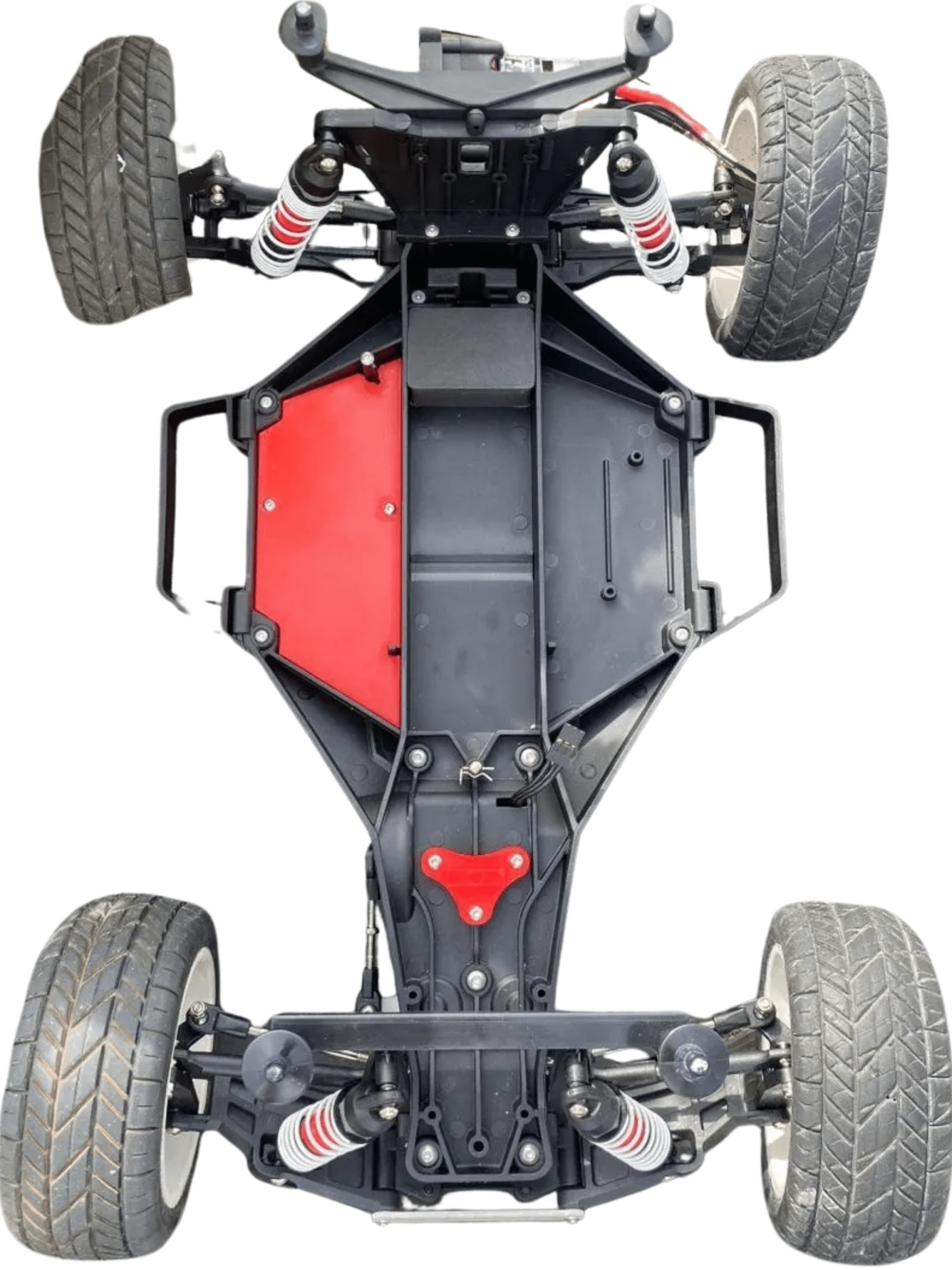 2wd Traxxas Slash: Right Side LCG Extended Chassis Plate - Miller Racing Products