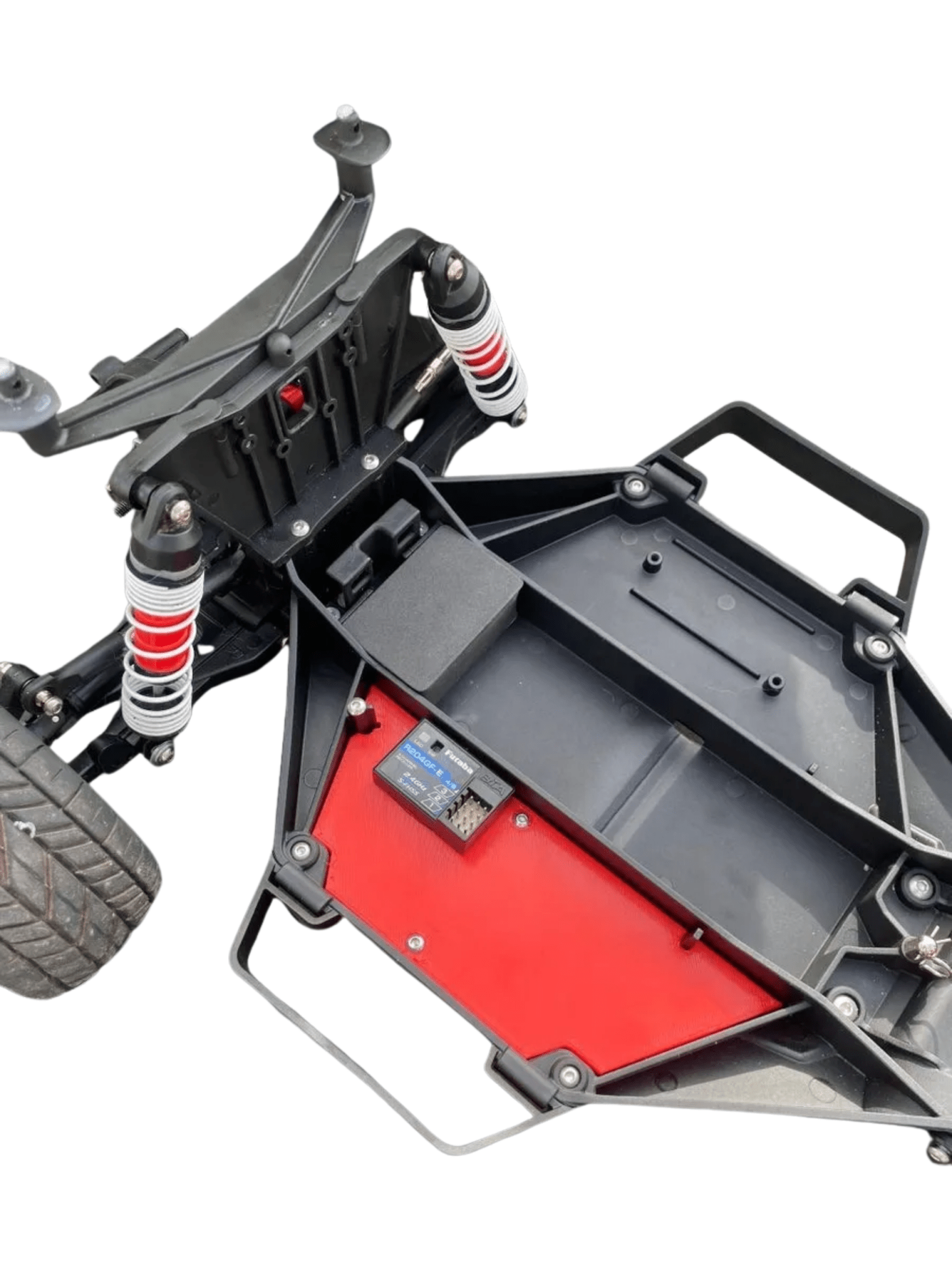 2wd Traxxas Slash: Right Side LCG Extended Chassis Plate - Miller Racing Products