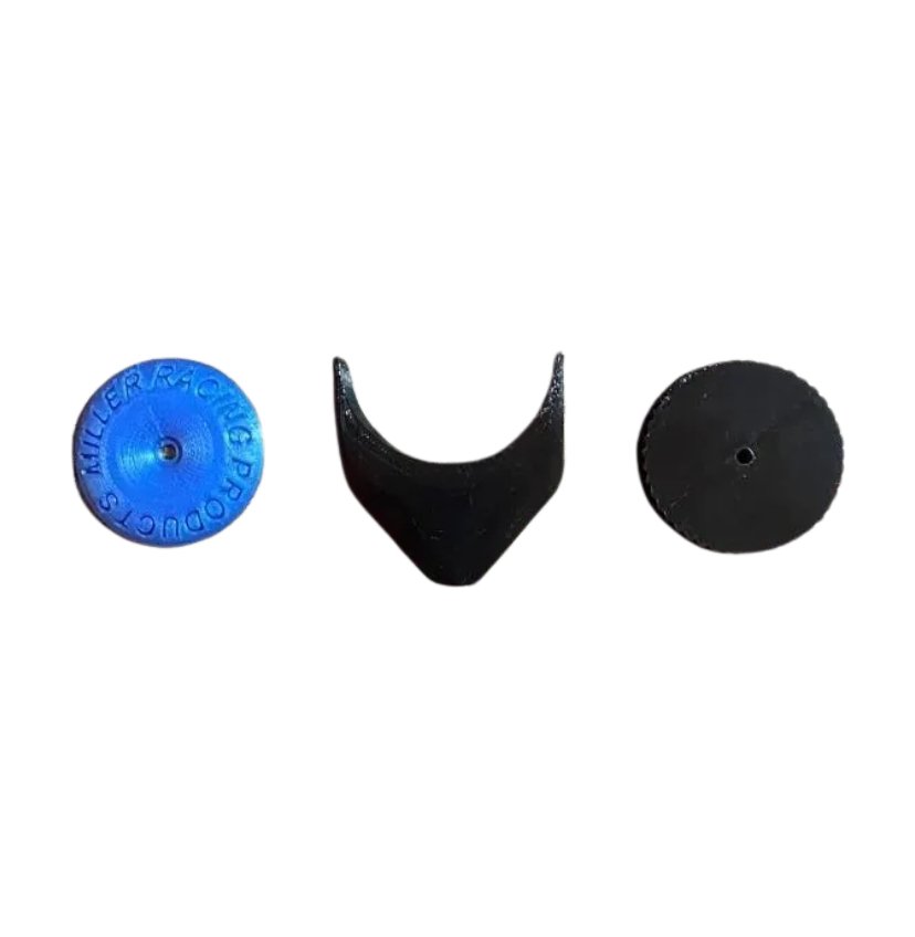 3 piece air filter+deflector combo kit for 10th scale S/C cars - Miller Racing Products