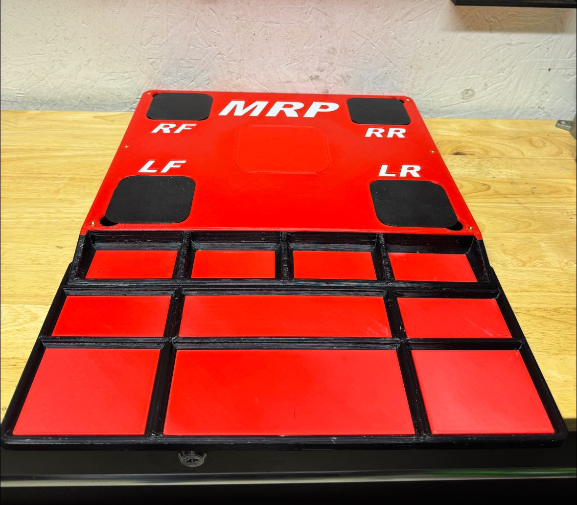 1/10th Buggy Scale & Pit Board: Bolt Tray Extenders