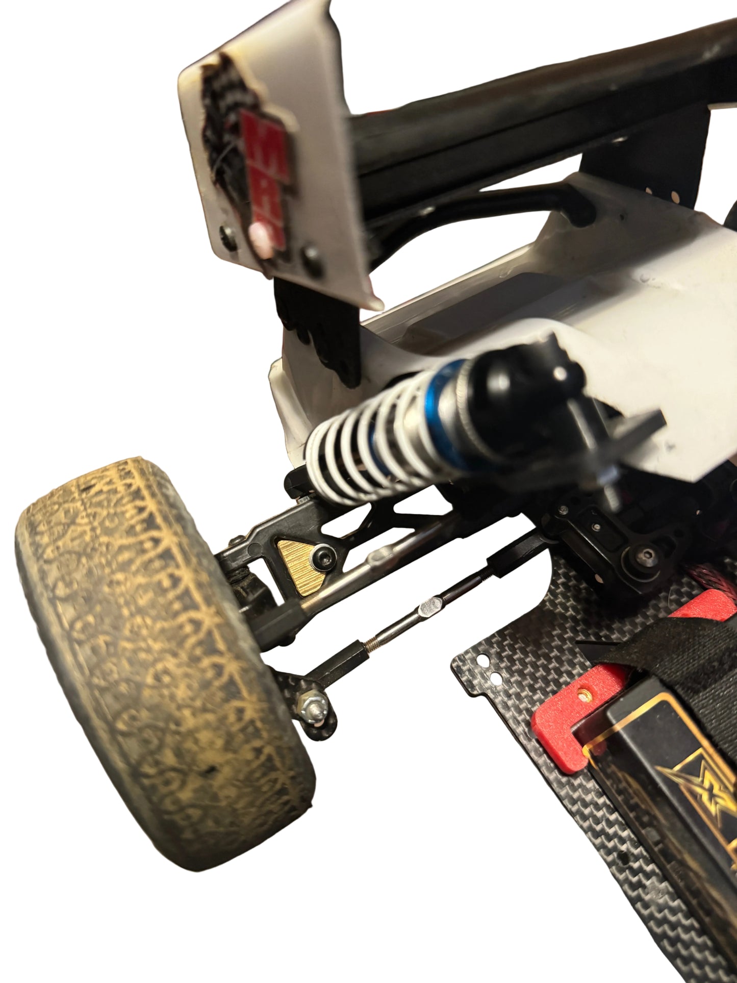 Custom Works Wide Front Arm: Brass Weights