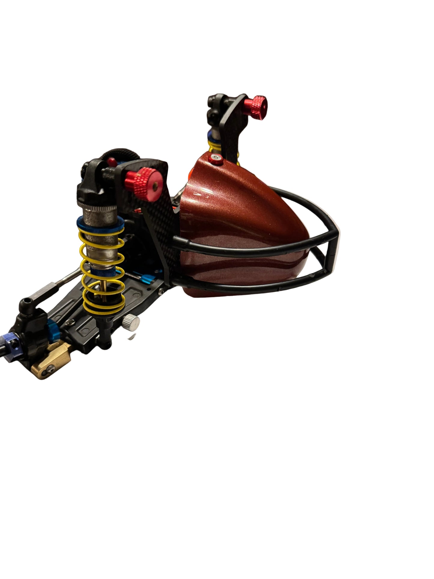 Custom Works Outlaw: Bolt-on Tail Tank Mount