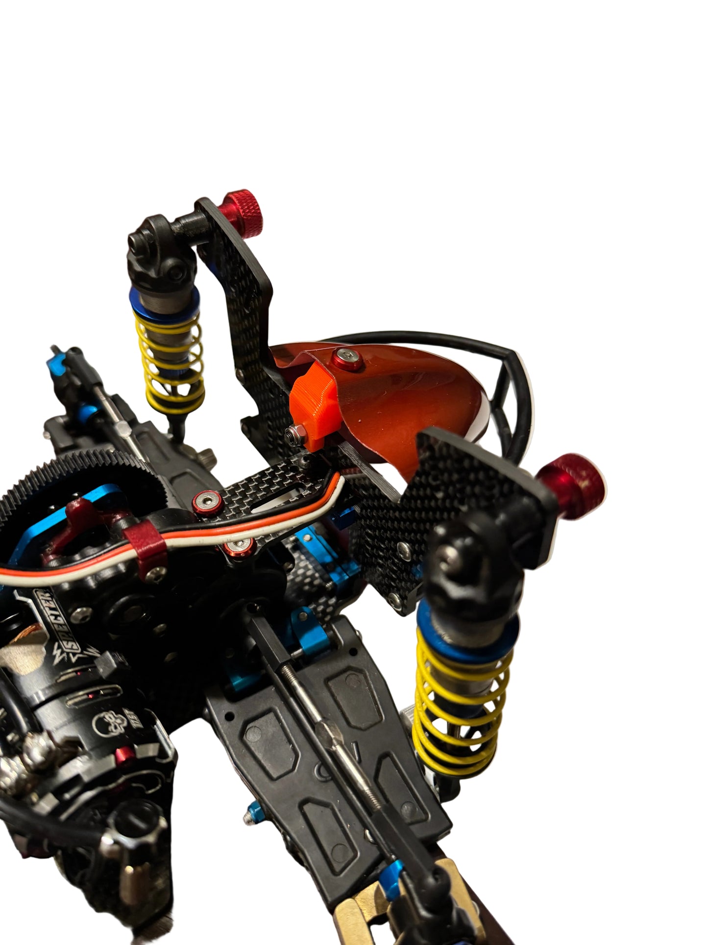 Custom Works Outlaw: Bolt-on Tail Tank Mount