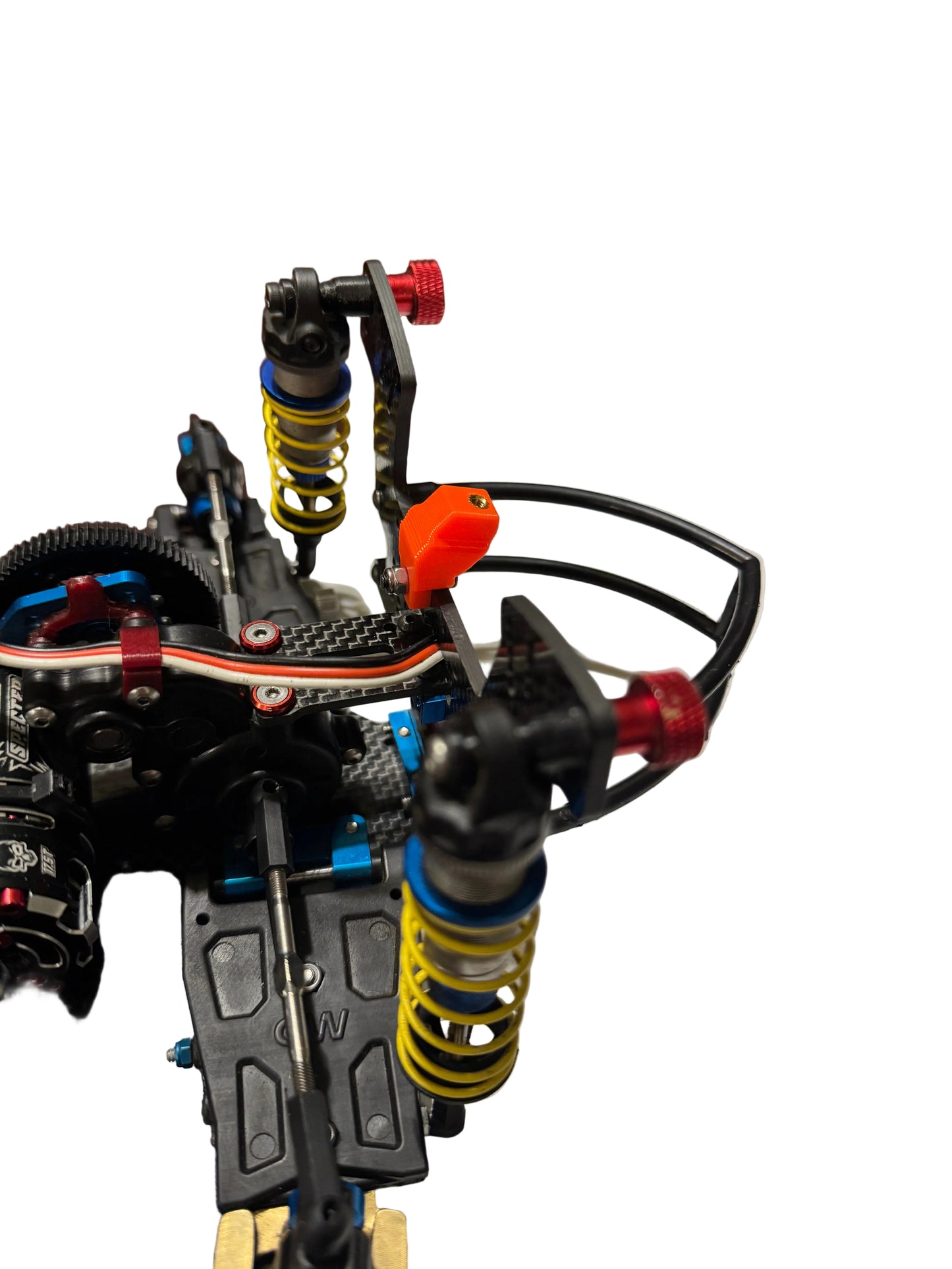 Custom Works Outlaw: Bolt-on Tail Tank Mount