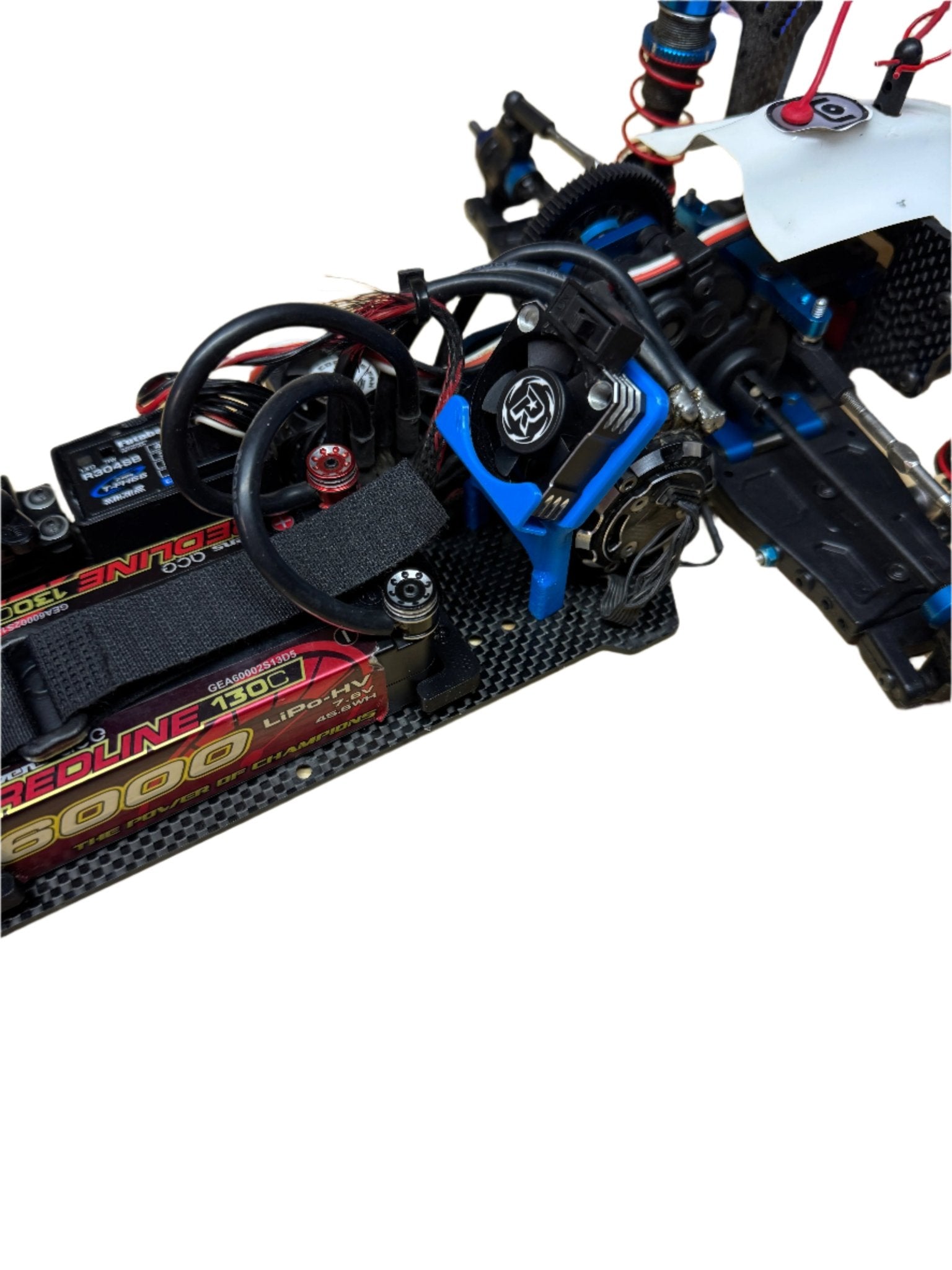 Custom Works Outlaw 5: 30mm Fan Mount - Miller Racing Products